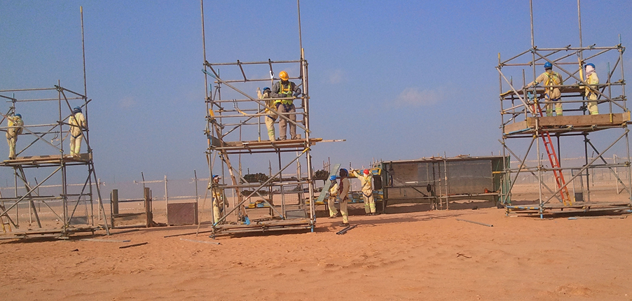 safe scaffolding training dubai