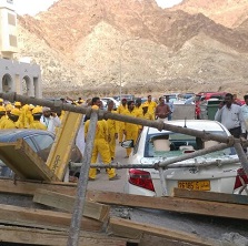 Omani scaffold collapse