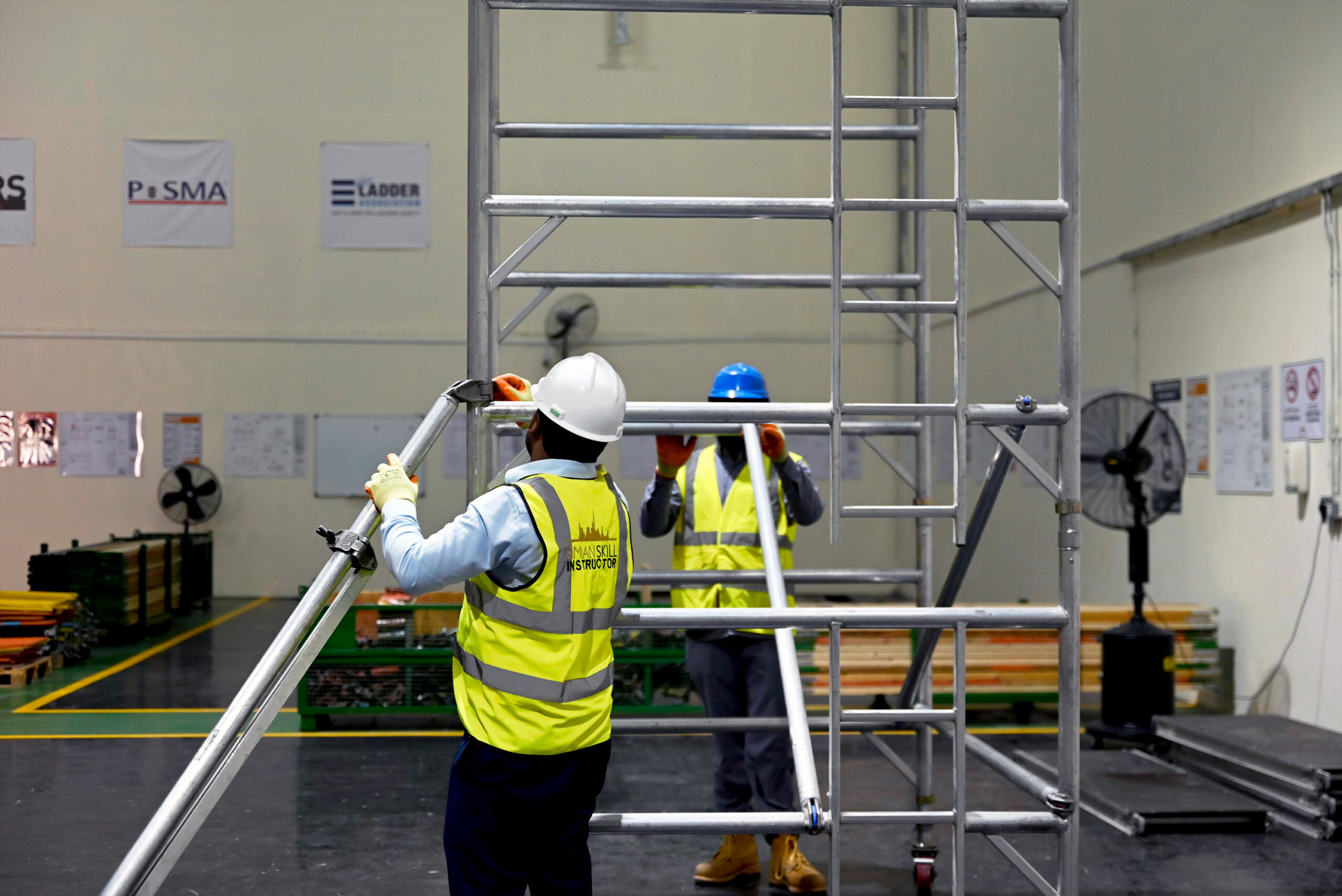 SIMIAN providing PASMA Training in uae and its best pasma scaffold training centre in world